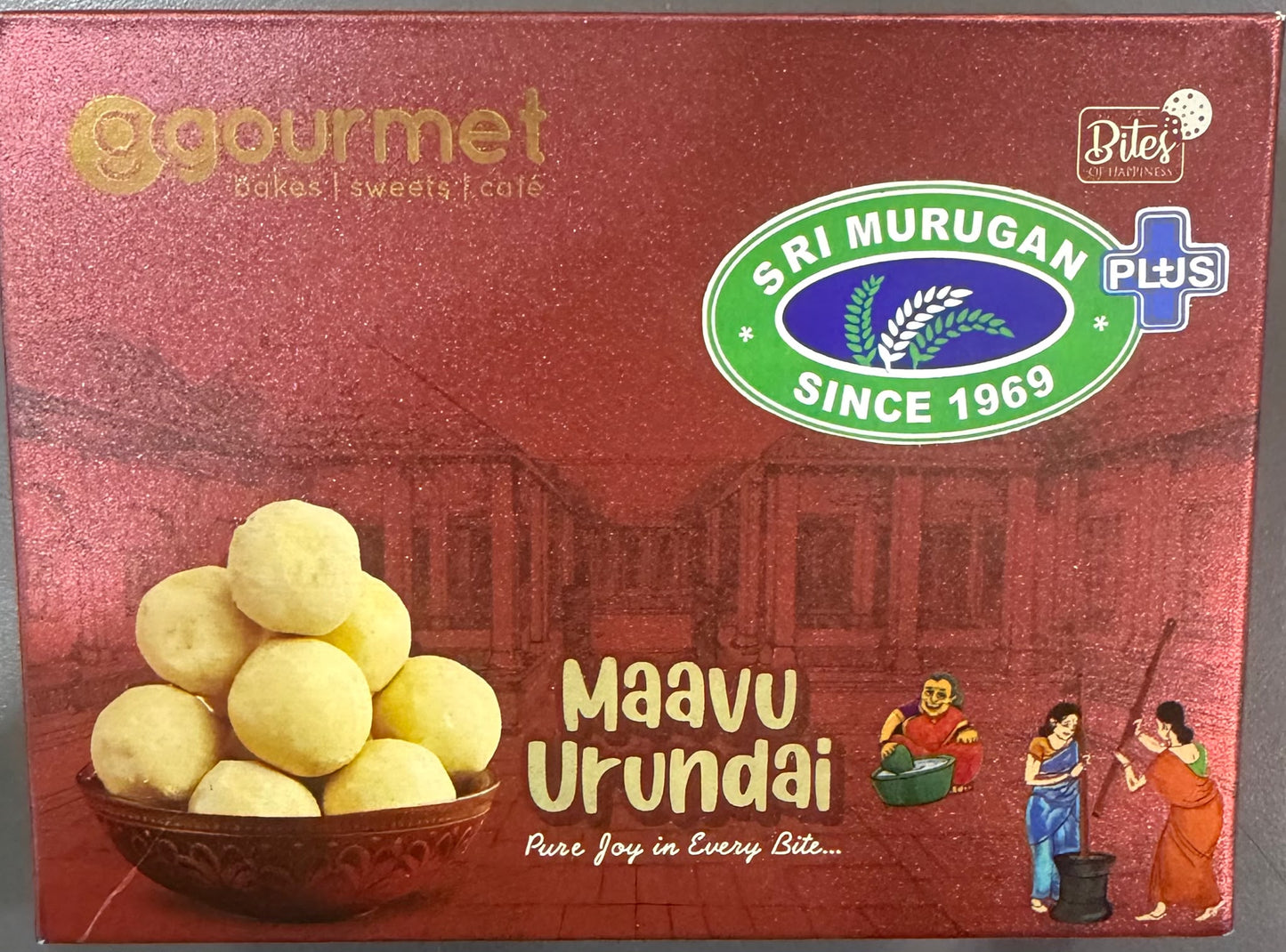 SRI MURUGAN (G) MAAVU URUNDAI 100GM