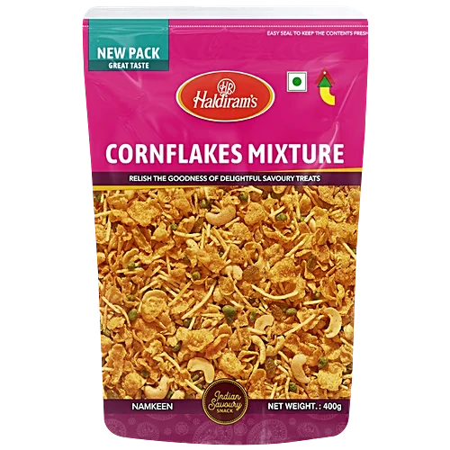HALDIRAMS CORNFLAKES MIXTURE 400GM