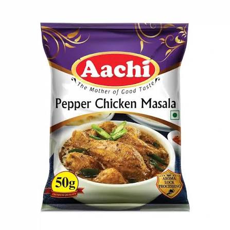 ஆச்சி பெப்பர் சிக்கன் மசாலா 50 கிராம்