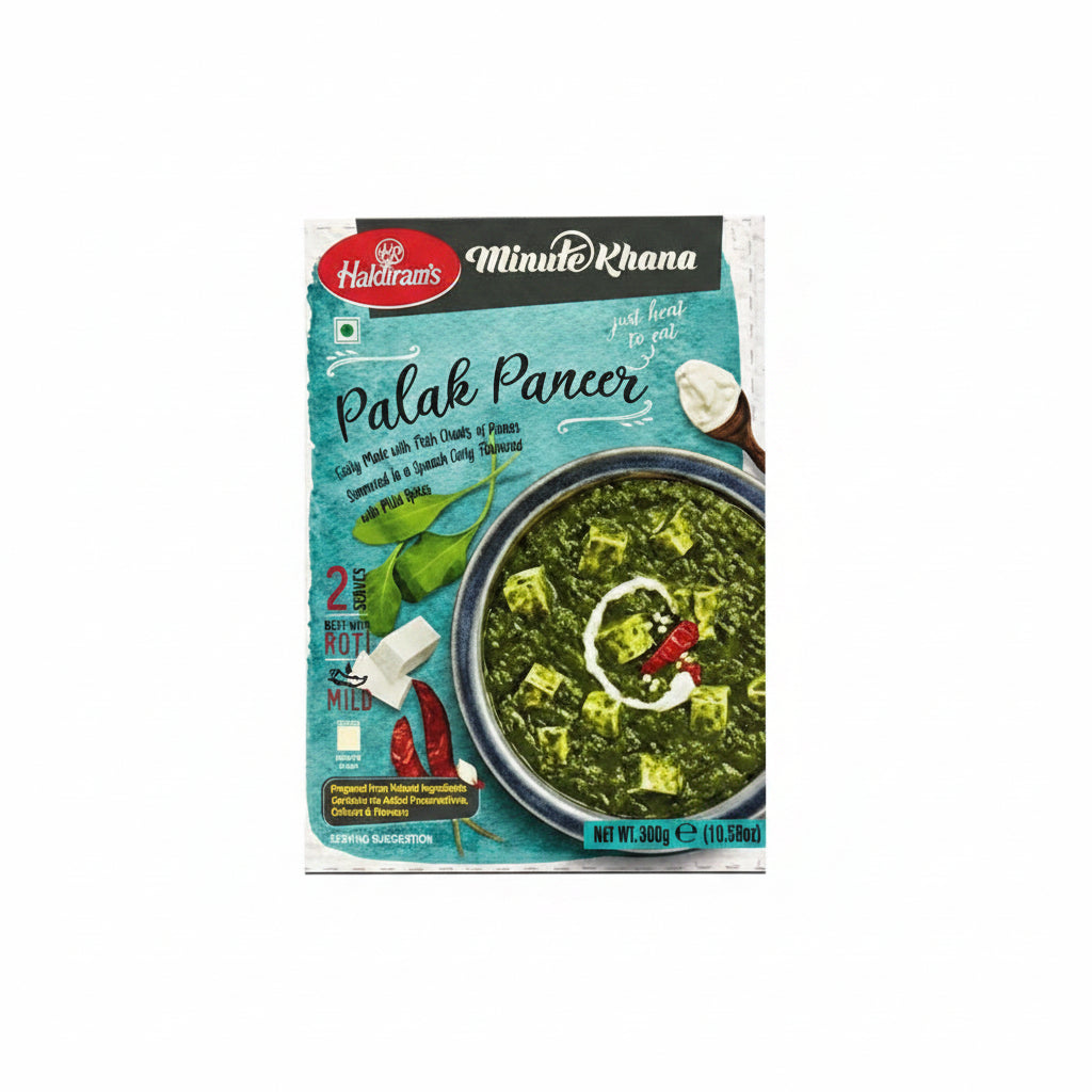 HALDIRAM'S MINUTE KHANA PALAK PANEER 300G