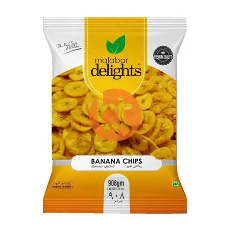 MALABAR DELIGHTS BANANA CHIPS 908G
