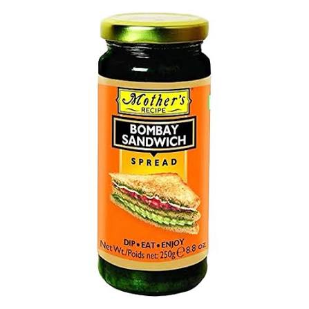 MOTHERS BOMBAY SANDWICH SPREAD 250G