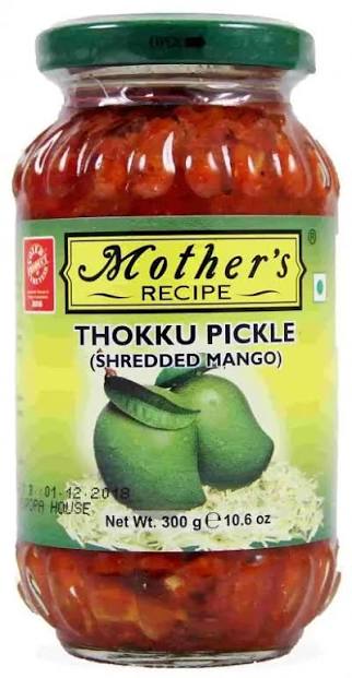 MOTHERS THOKKU PICKLE SHREDDED MANGO 300GM