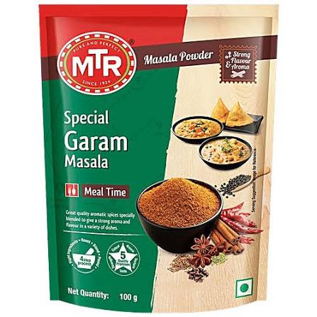 MTR SPECIAL GARAM MASALA (MASALA POWDER)100GM