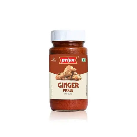 PRIYA MANGO GINGER PICKLE(WITH GARLIC) 300G