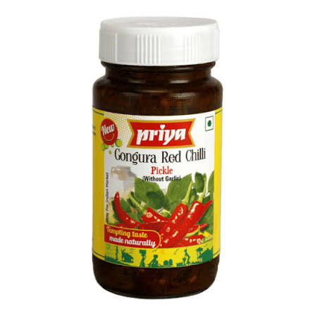 PRIYA GONGURA RED CHILLI PICKLE 300G
