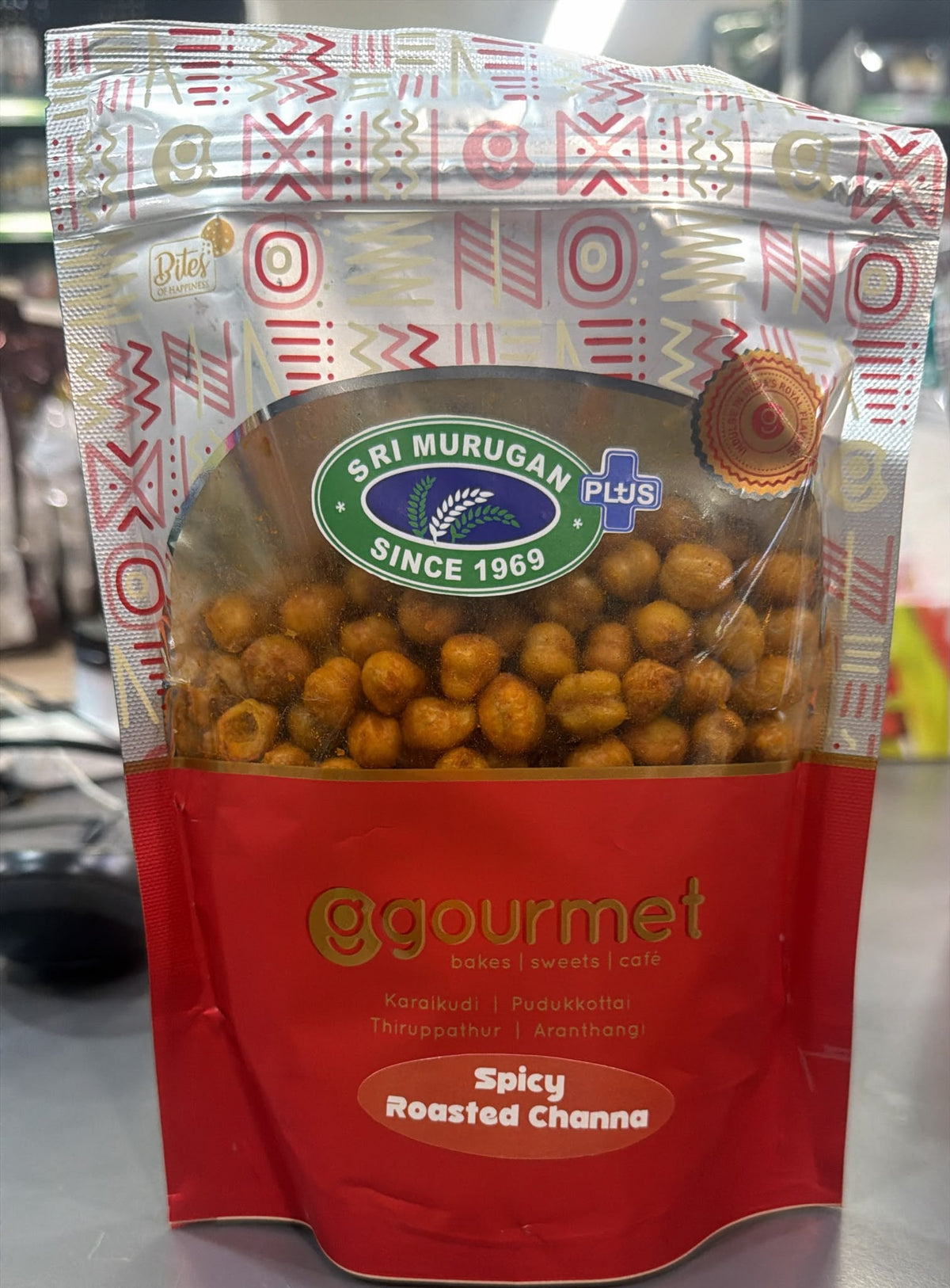 SRI MURUGAN (G) SPICY ROASTED CHANNA 100GM
