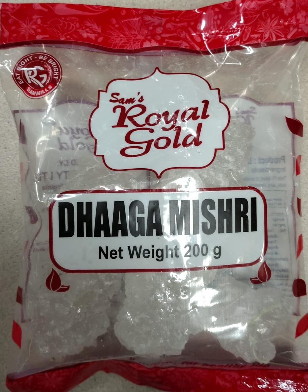 ROYAL GOLD DHAAGA MISHRI 200G