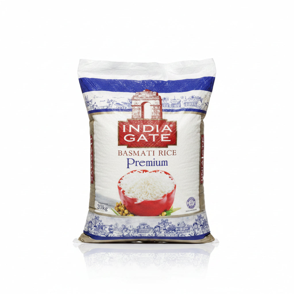 INDIA GATE PREMIUM BASMATI RICE 20KG