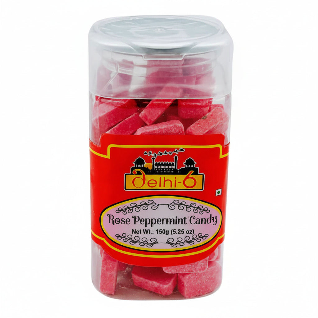 DELHI-6 ROSE PEPPERMINT CANDY 150GM