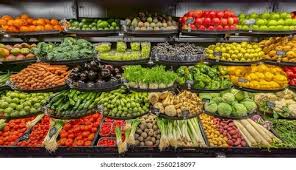 Fruits and vegetables