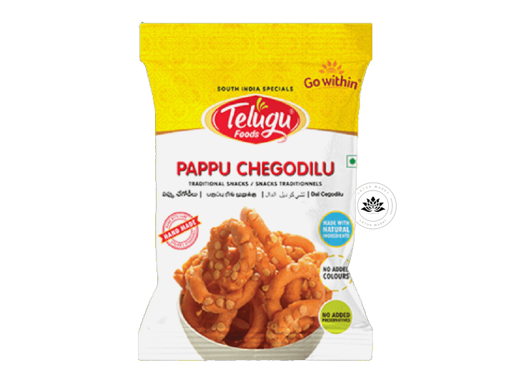 TELUGU FOODS PAPPU CHEGODILU 150 G