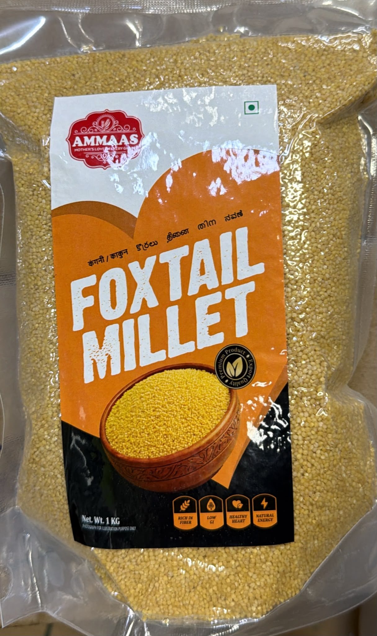 AMMAAS FOXTAIL MILLET 1KG