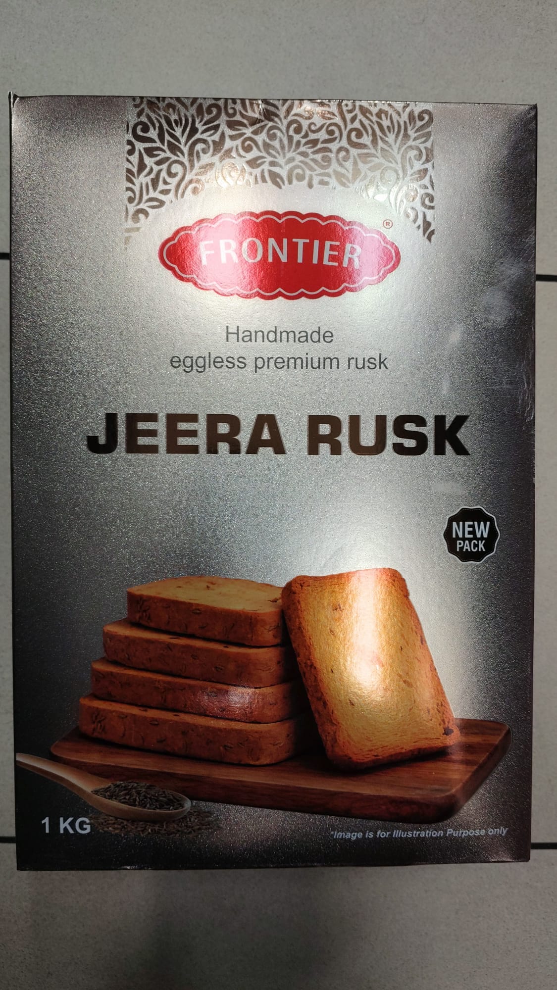 FRONTIER JEERA RUSK 1KG