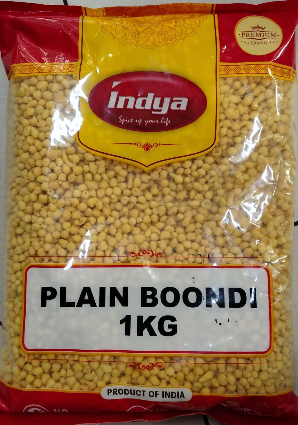 INDYA PLAIN BOONDI 1KG