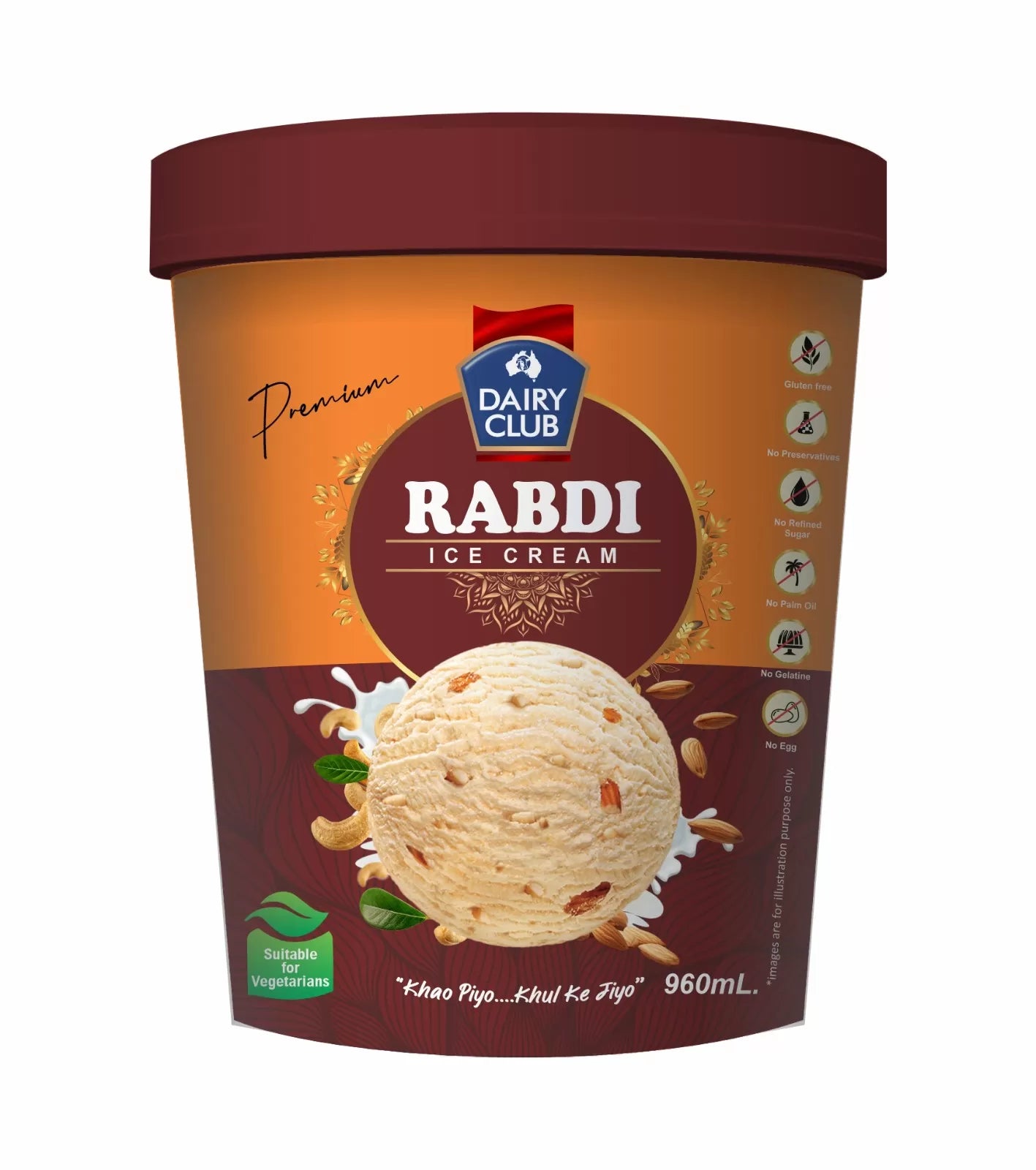 DAIRY CLUB RABDI 960 ML