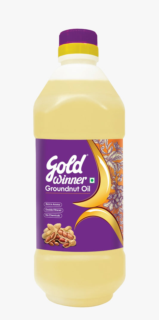 GOLD WINNER  GROUNDNUT OIL 1LIT