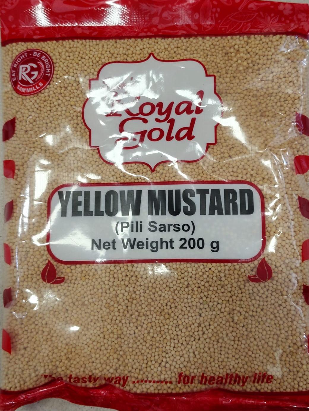 ROYAL GOLD YELLOW MUSTARD WHOLE 200G