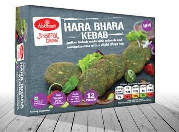 HALDIRAMS HARA BHARA KEBAB 300G