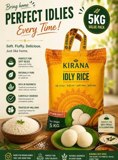 KIRANA IDLY RICE 5KG