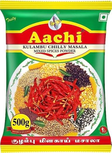 AACHI KULAMBU CHILLI MASALA 500GM