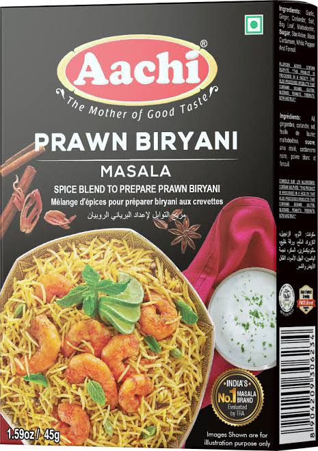 AACHI PRAWN BIRYANI MASALA 45GM