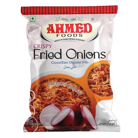 AHMED CRISPY FRIED ONIONS 400GM