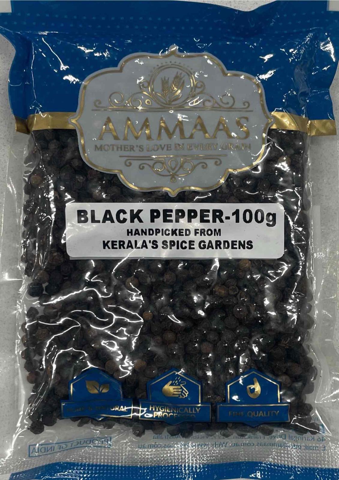 AMMAAS BLACK PEPPER 100G