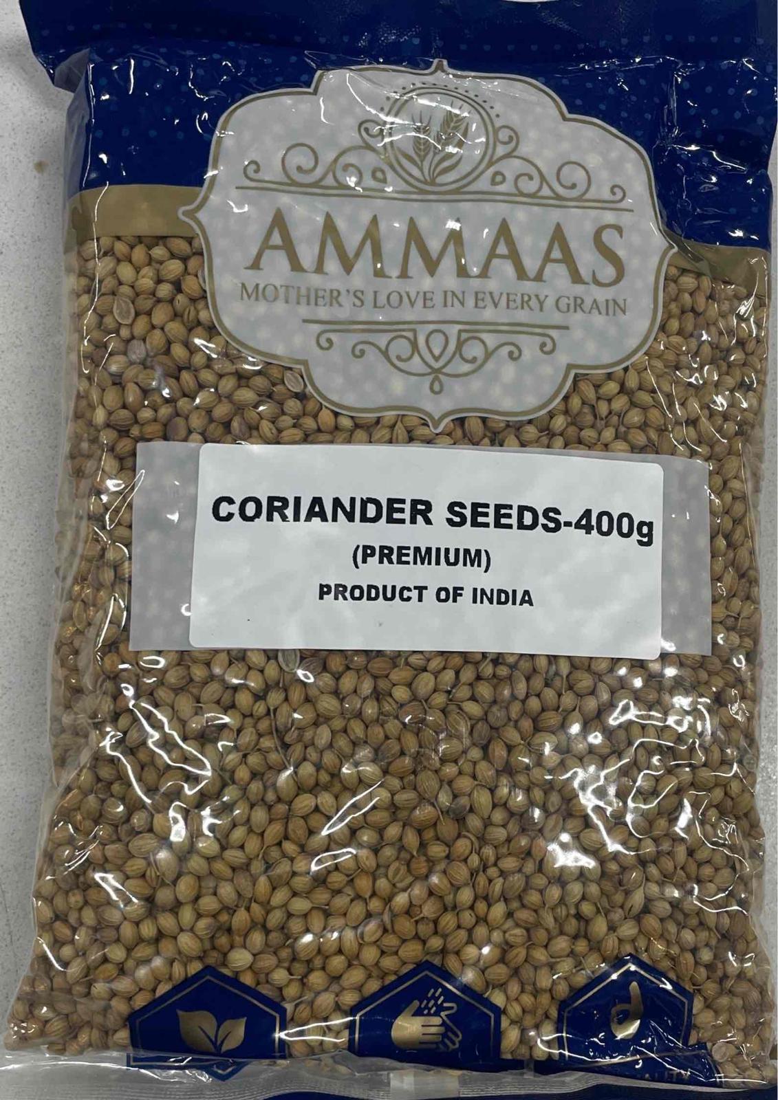 AMMAAS CORIANDER SEEDS 400G