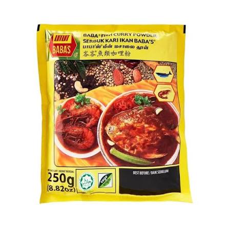 BABA FISH CURRY POWDER 250GM