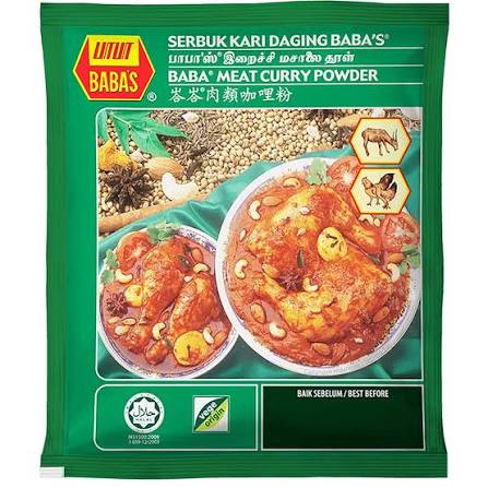BABA MEAT CURRY POWDER  250GM