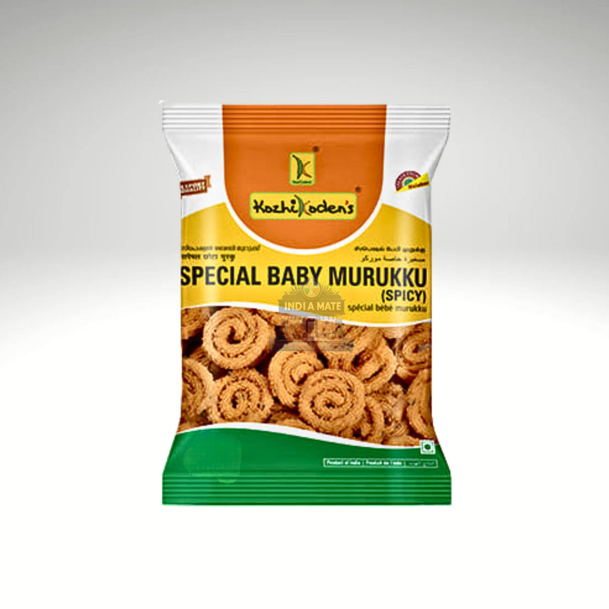 KOZHIKODENS SPECIAL BABY MURUKKU SPICY 200GM