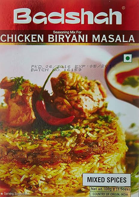 BADSHAH CHICKEN BRIYANI MASALA 100G
