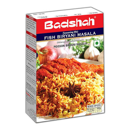 BADSHAH FISH BIRYANI MASALA 100G
