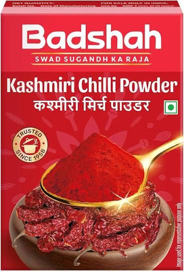 BADSHAH KASHMIRI CHILLI POWDER 100G