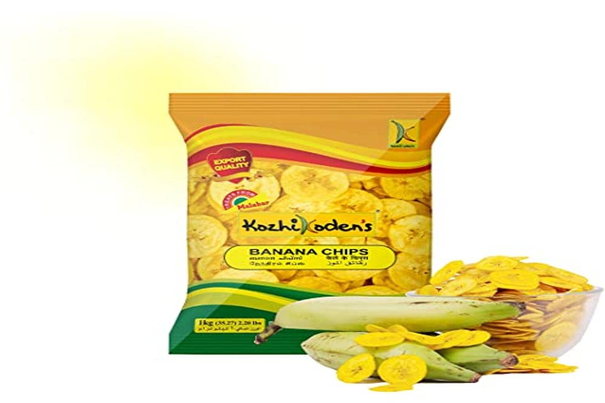 KOZHIKODENS BANANA CHIPS 1KG