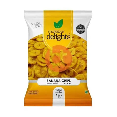 MALABAR DELIGHTS BANANA CHIPS 150G