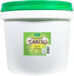 CV CRUSHED GARLIC 10 KG