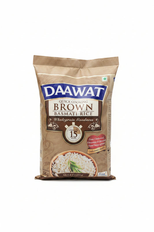 DAAWAT BROWN BASMATI RICE 5KG