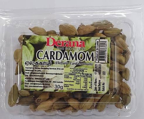 DERANA CARDAMOM 30GM