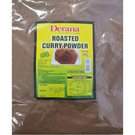 DERANA ROASTED CURRY POWDER 500GM