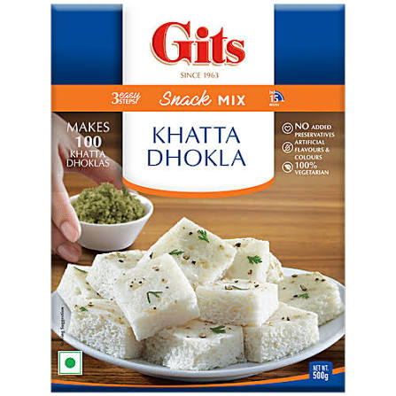 GITS KHATTA DHOKLA 500GM