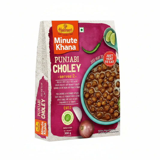 HALDIRAM'S PUNJABI CHOLEY 300GM (MINUTE KHANA) 300G(minute khana)