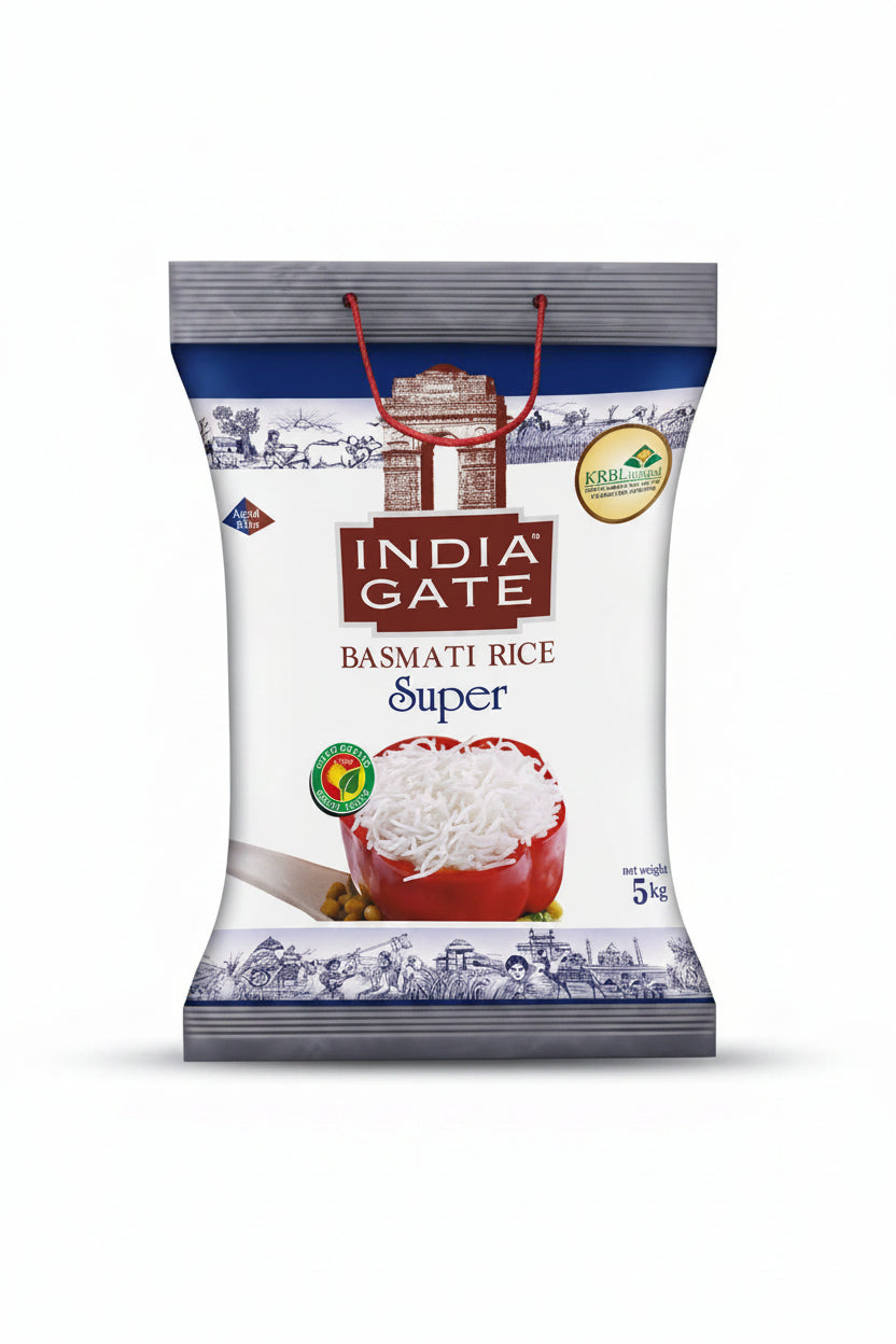 INDIA GATE SUPER BASMATI RICE 5KG