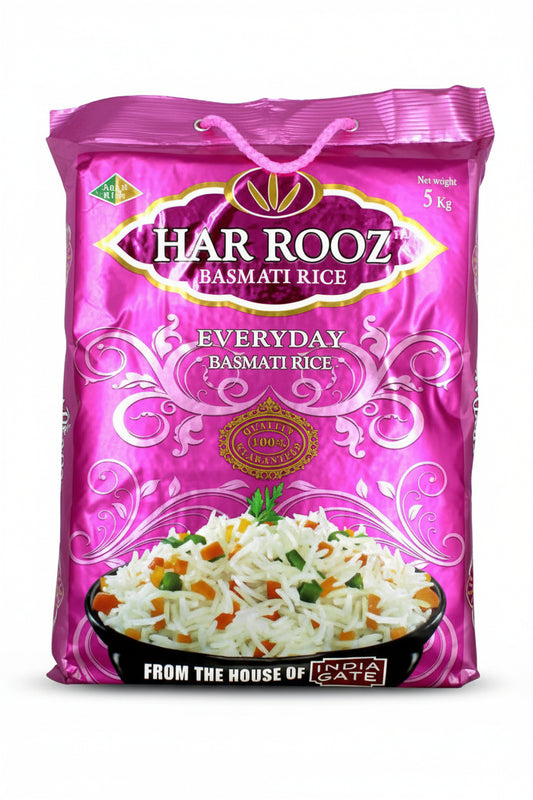INDIA GATE HARROOZ BASAMATI RICE 5KG