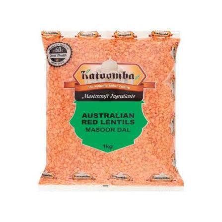 KATOOMBA  RED LENTILS SPLIT (MASOOR DAL) 1KG
