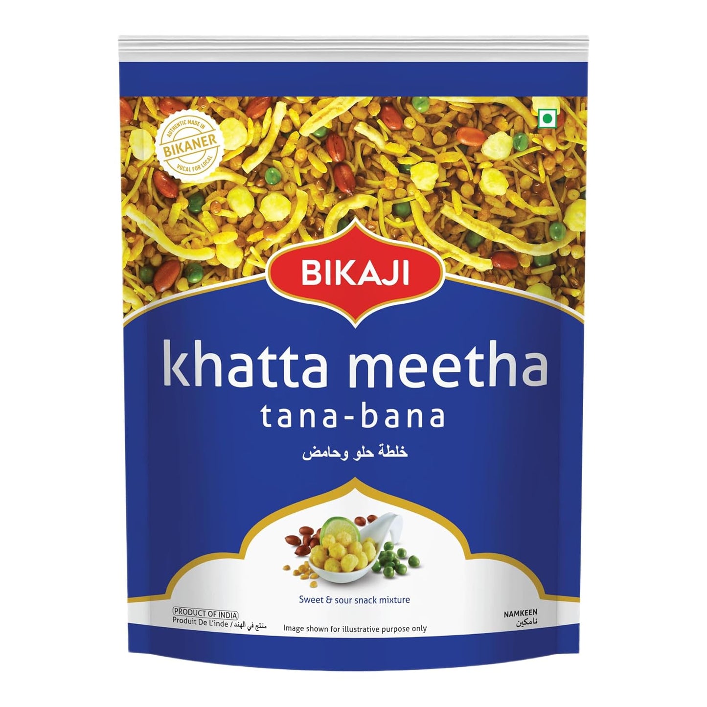 BIKAJI KHATTA MEETHA TANA BANA 1KG