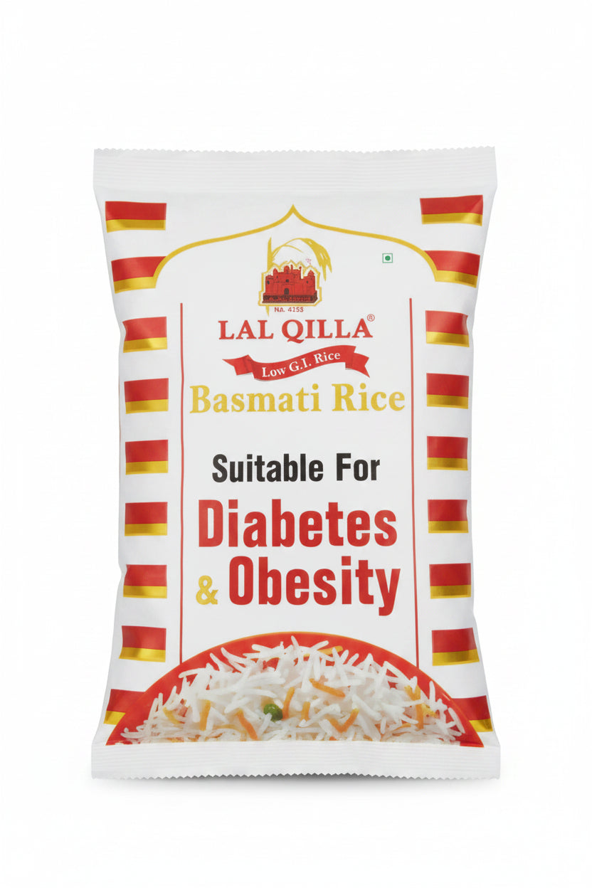 LAL QILLA BASMATI FOR DIABETES & OBESITY 5KG