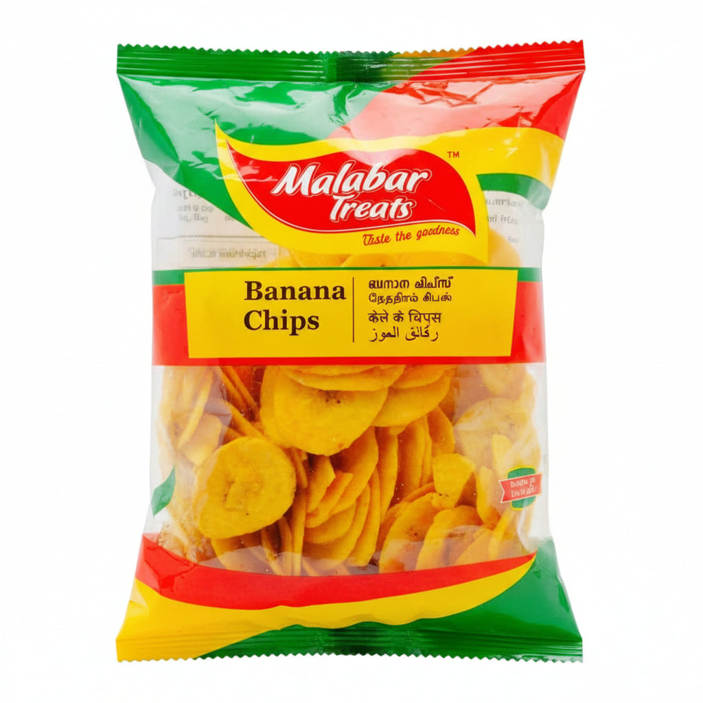 MALABAR TREATS BANANA CHIPS 200G