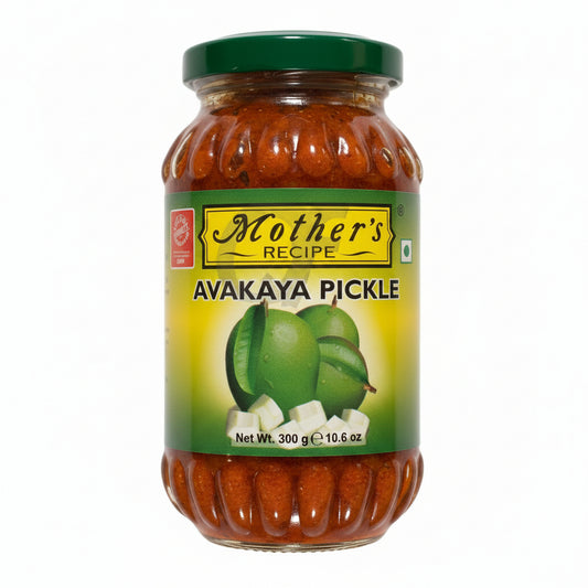 MOTHER'S ANDHRA AVAKAYA PICKLE(WITH GARLIC) 300G